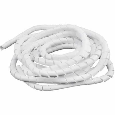 Organizador para cables 3/8" Blanco