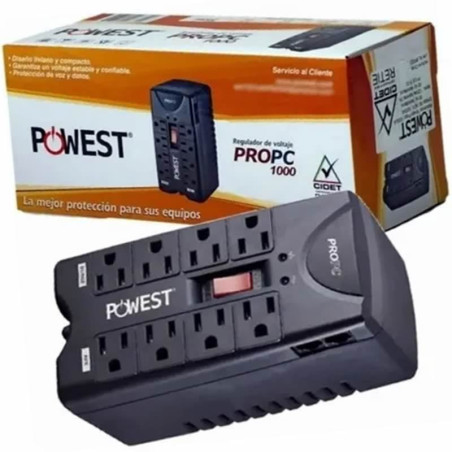 Regulador Powest 1000 VA PROPC