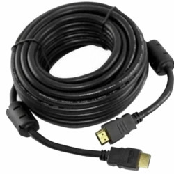 Cable HDMI encauchetado de 10 MTS