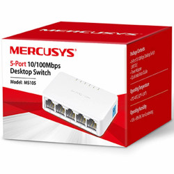 Switch de 5 Puertos 10/100 Mercusys MS-105