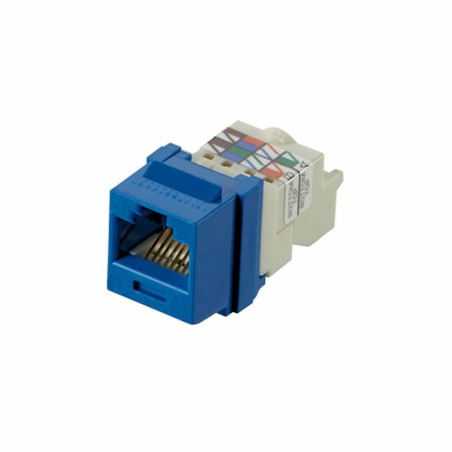 Modulo/Toma/Jack RJ 45 CAT 6 Azul