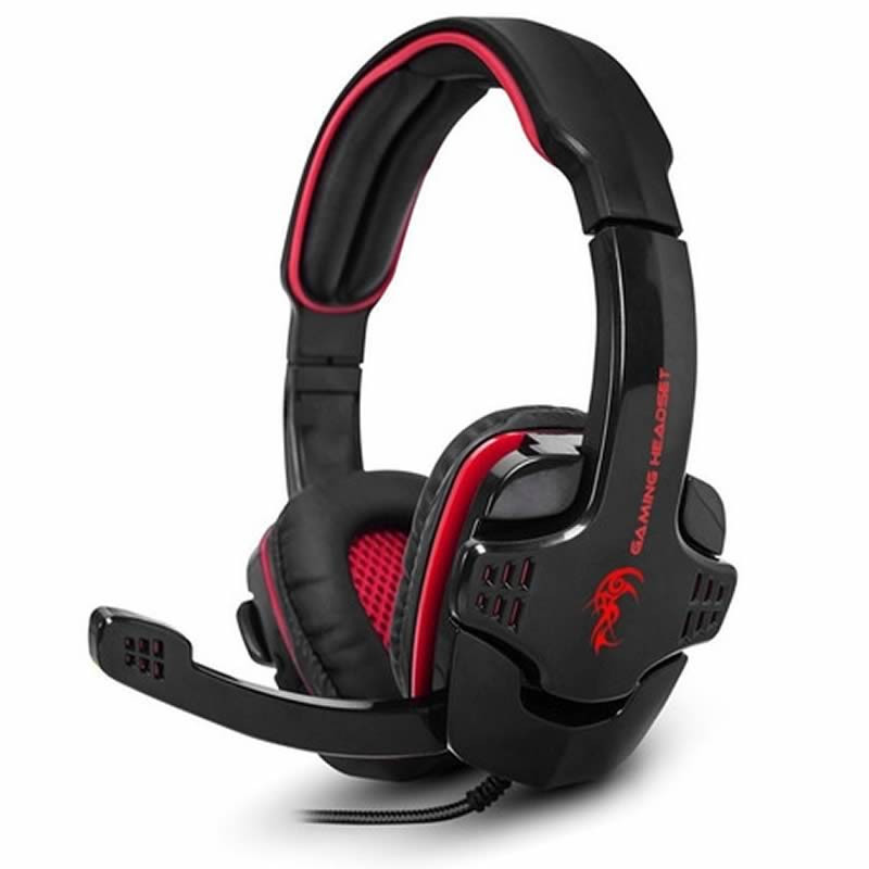 Diadema Omega gaming HS-9020 Rojo
