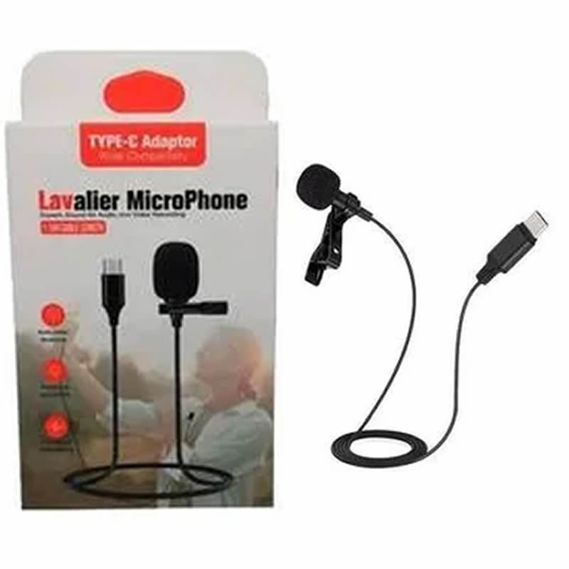 Microfono de Solapa Tipo C