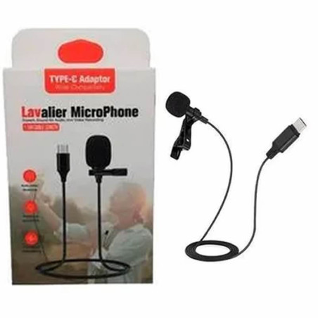 Microfono de Solapa Tipo C