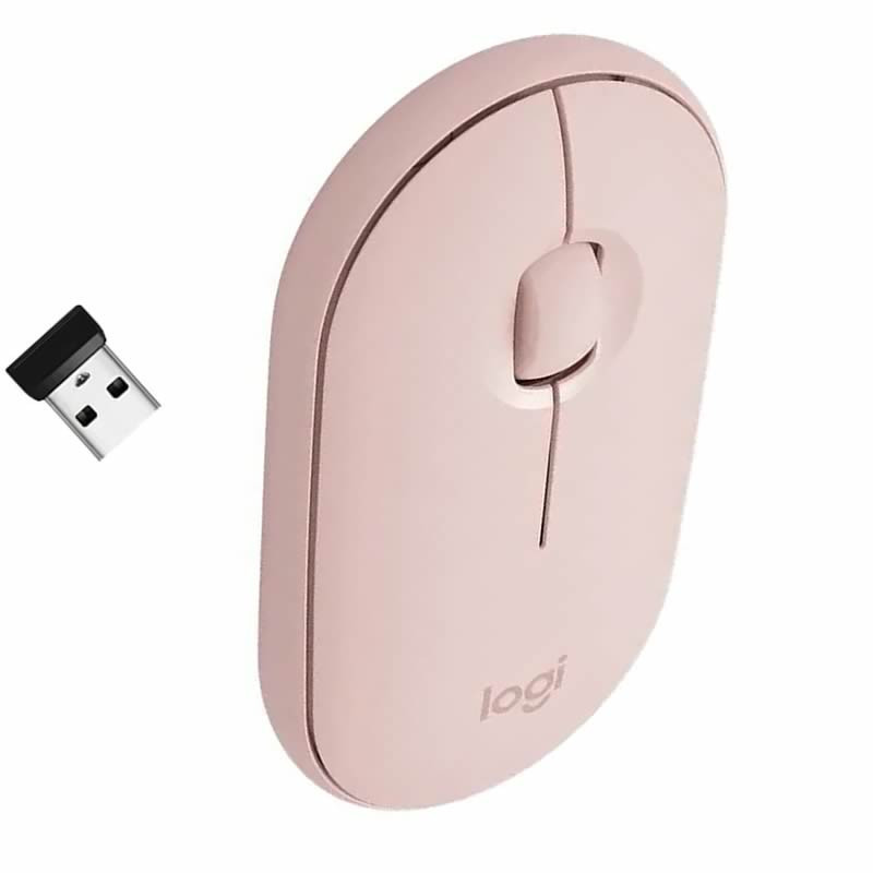 Mouse Logitech M350 Pebble inalambrico/Bluetooth