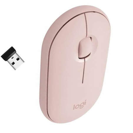Mouse Logitech M350 Pebble inalambrico/Bluetooth