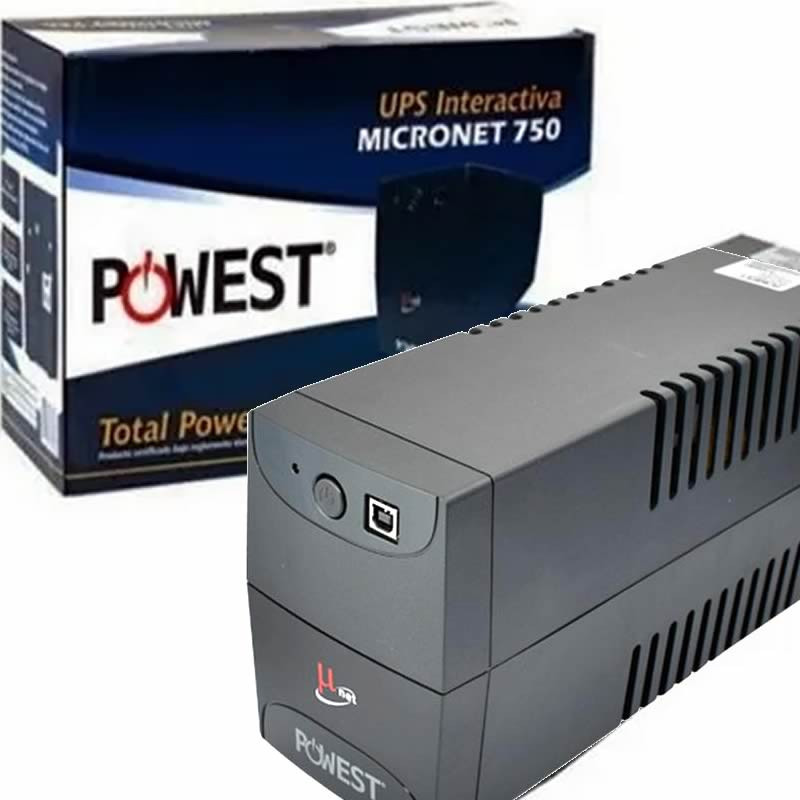 UPS interactiva POWEST Micronet 750