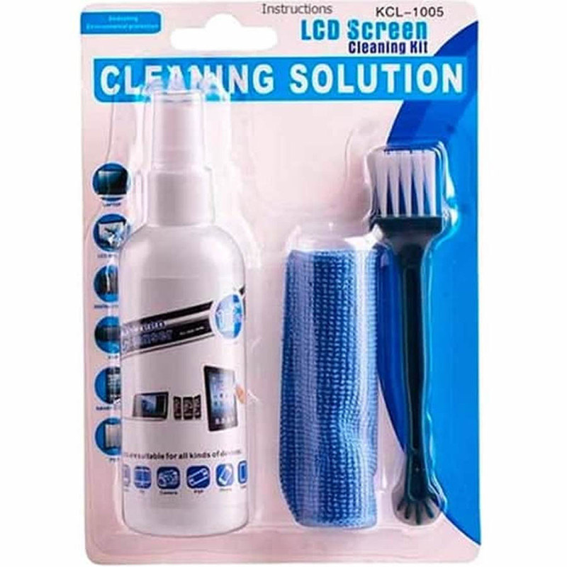 Kit de Limpieza para Pantallas (LCD, Portátiles, TV's, Tablets y Celulares)