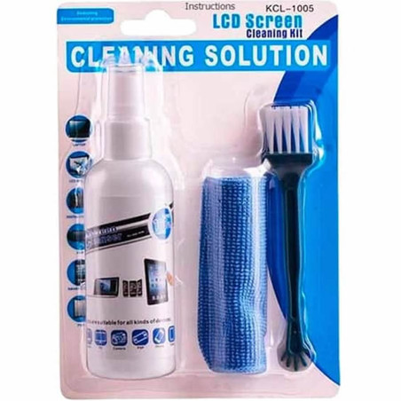 Kit de Limpieza para Pantallas (LCD, Portátiles, TV's, Tablets y Celulares)