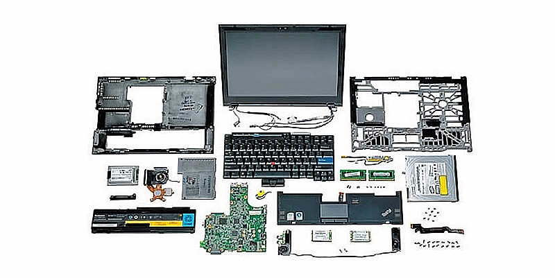 Una gran tienda de repuestos para portátiles en Internet....