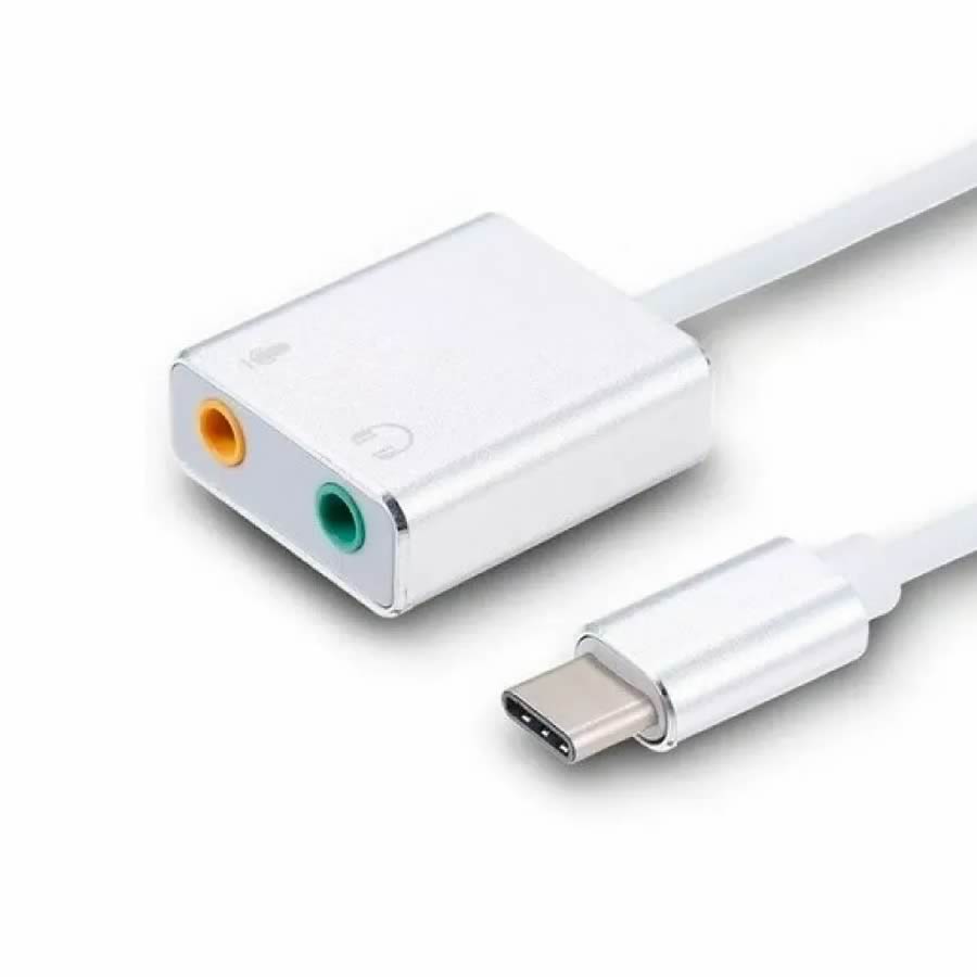 Convertidor Tipo C a audio con salidas independientes